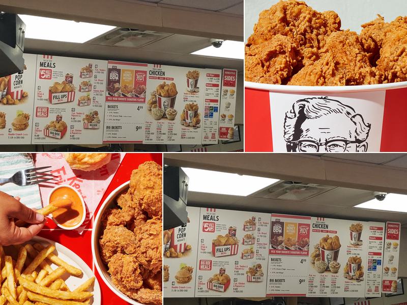 KFC Menu