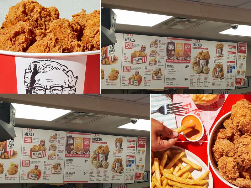 KFC Menu