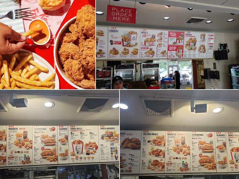 KFC Menu