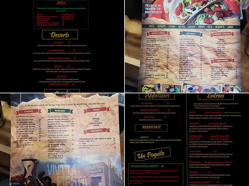 TSO Cantina Menu