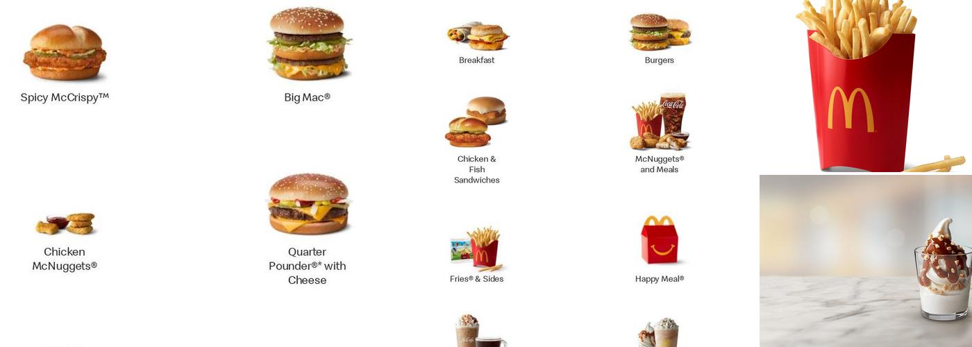 McDonald's Menu