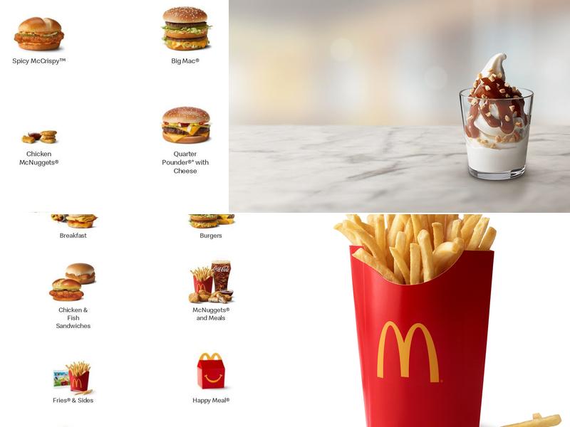 McDonald's Menu