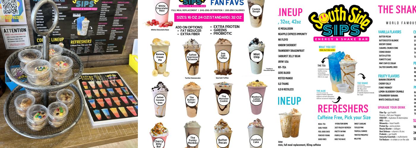South Side Sips Menu