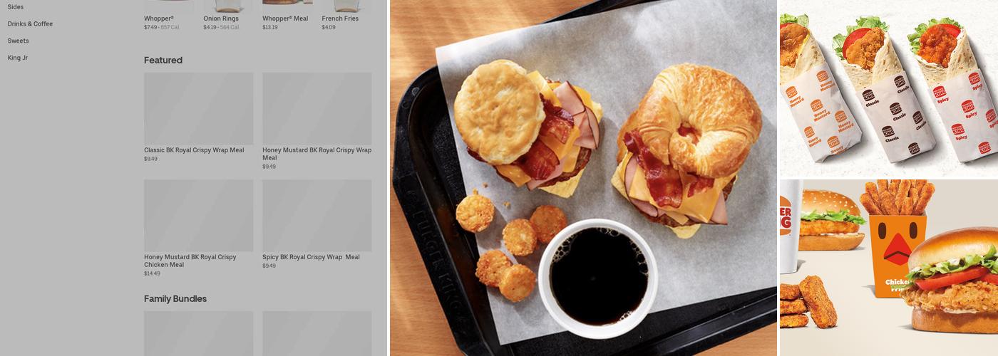 Burger King Menu