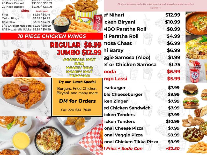 Halal Express Mart Menu