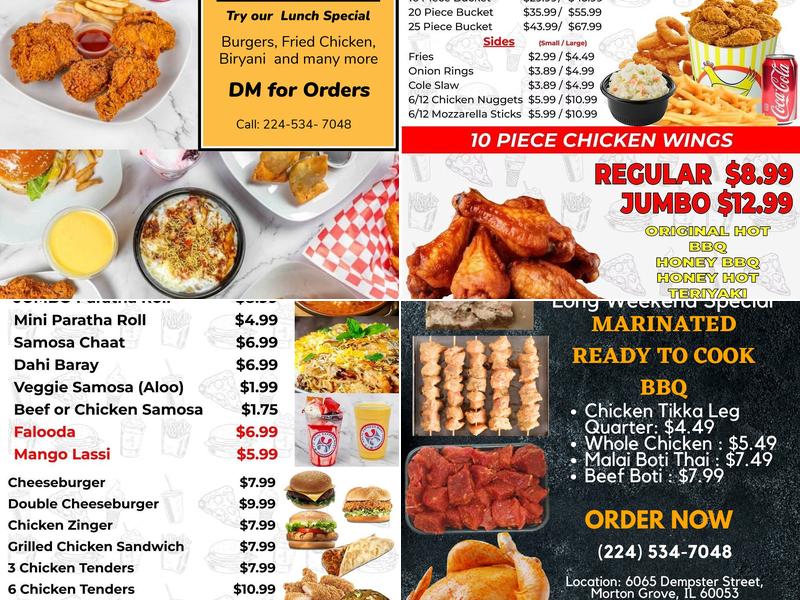 Halal Express Mart Menu