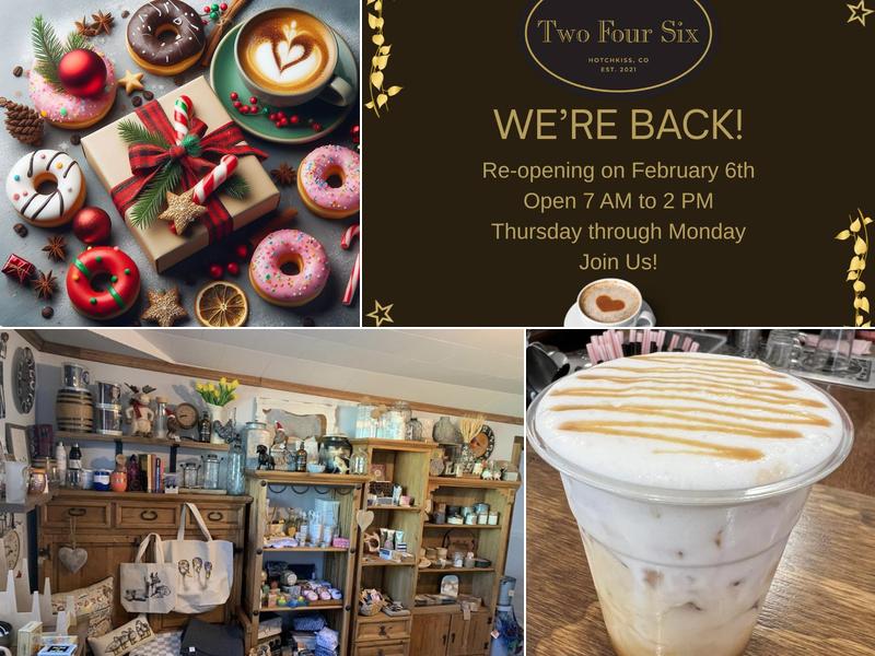 Two Four Six Coffee 246 E Bridge St, Hotchkiss