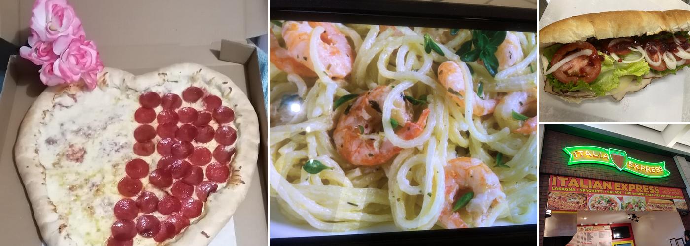 Orzo Pasta and Pizza