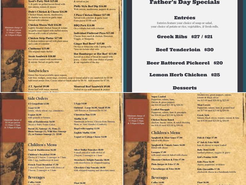 Third & Main Menu