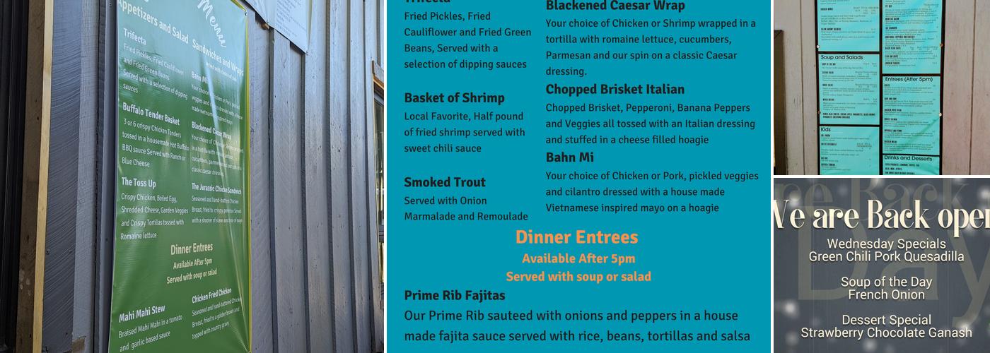 The Divide Restaurant Menu