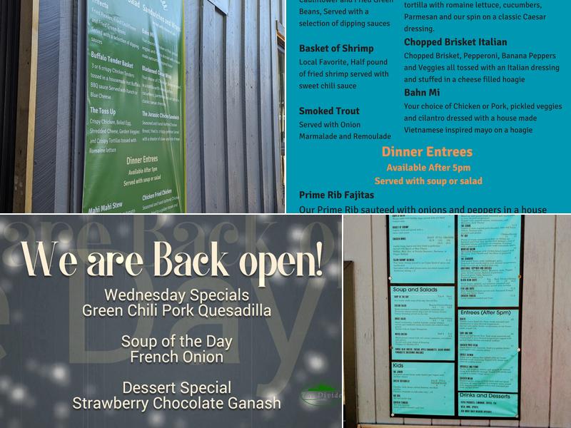 The Divide Restaurant Menu