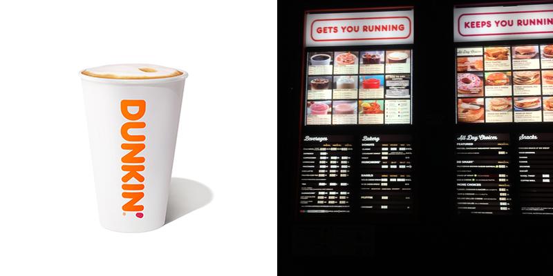 Dunkin' Menu