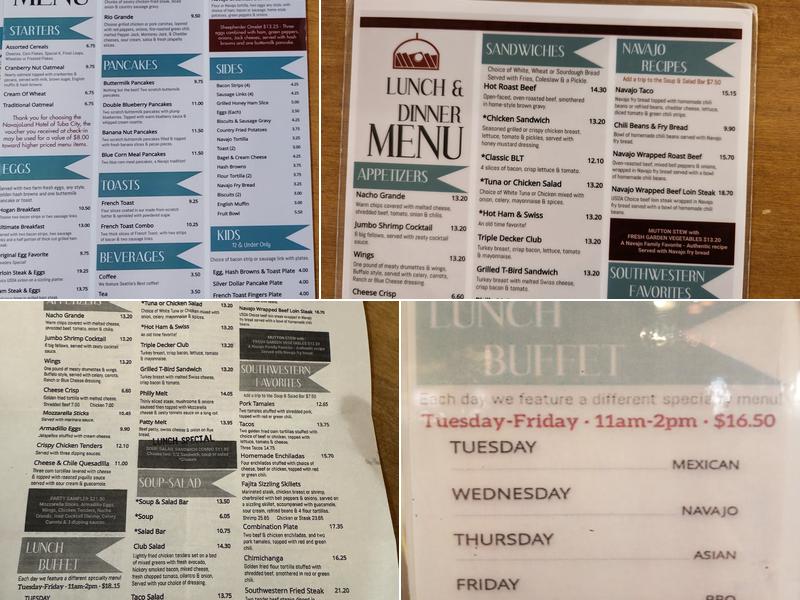 Hogan Restaurant Menu