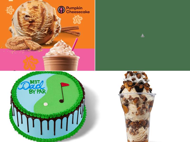 Baskin-Robbins Menu