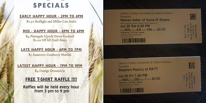 Ole Town Tavern Menu