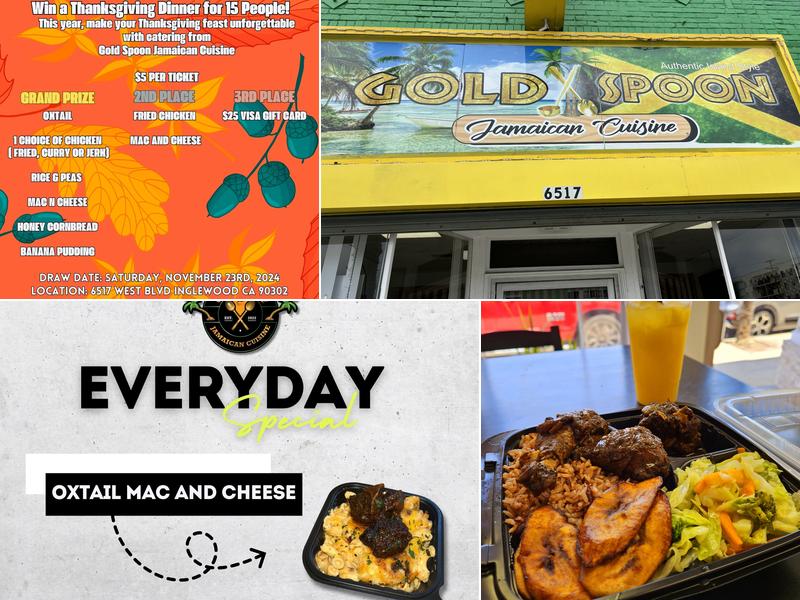 Gold Spoon Jamaican Cuisine 6517 West Blvd, Inglewood