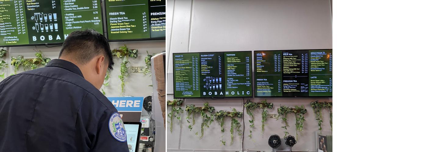 Bobapop Tea Bar Menu