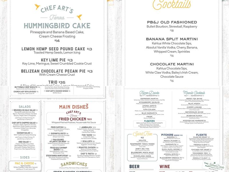 Chef Art Smith’s Reunion Menu