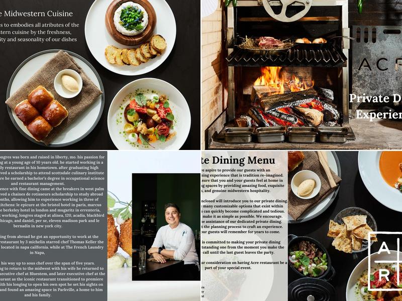 Acre Restaurant Menu