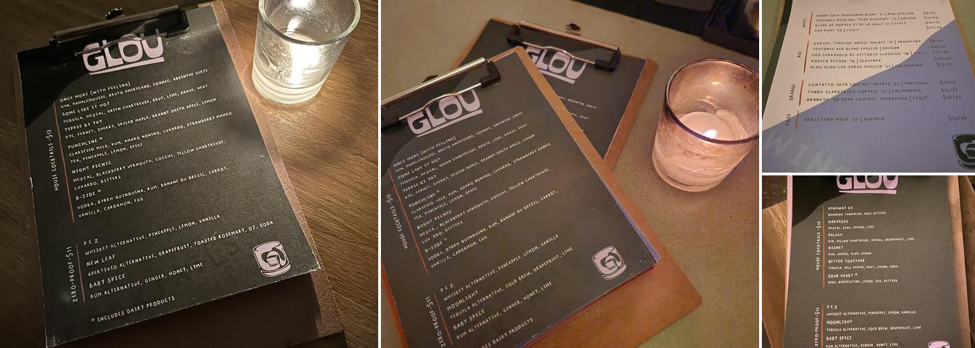 Glou Menu