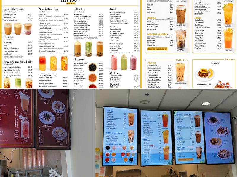 Fat Bee Cafe Strongsville Menu