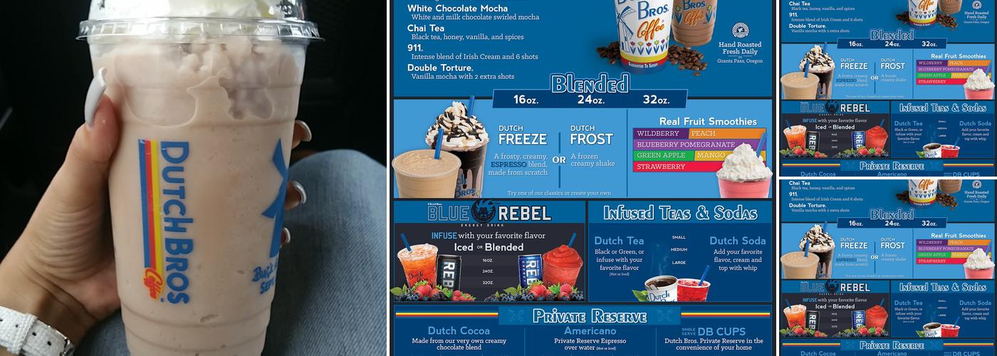 Dutch Bros Coffee Menu