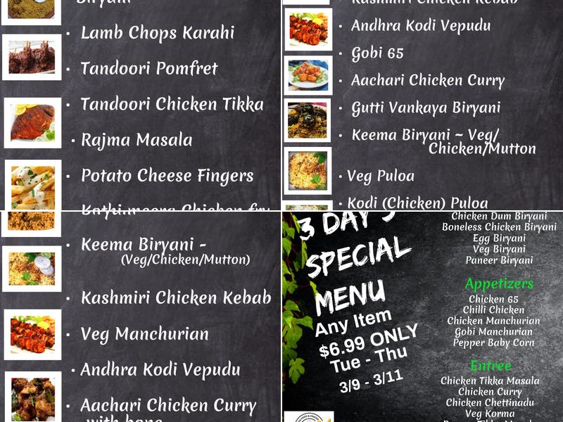 Apna Cafe Menu