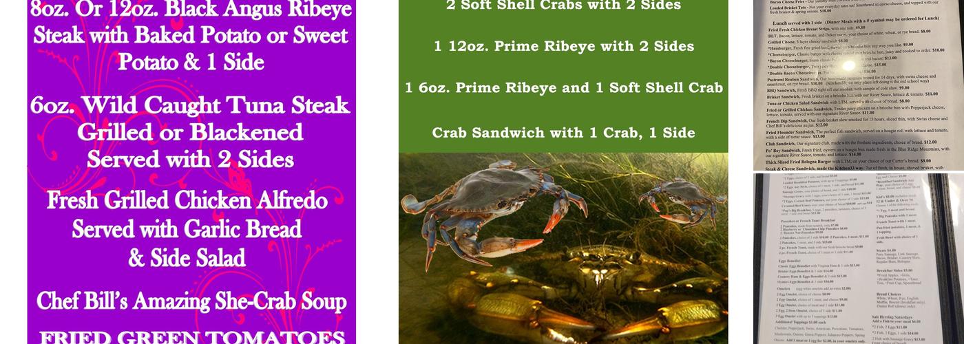Kitchen33 and Bakery Menu