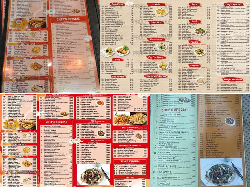 Happy Eatery Menu