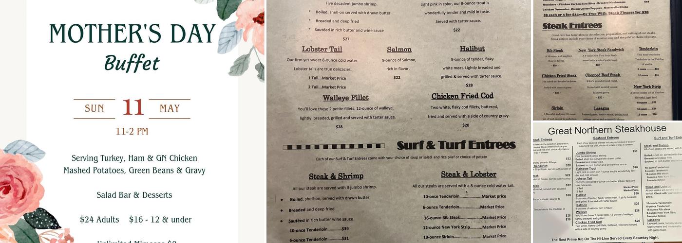 GN Hotel and Lounge Menu