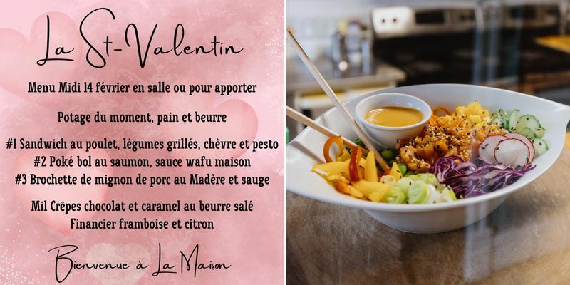 La Maison de Blanche et Zéphirin Menu