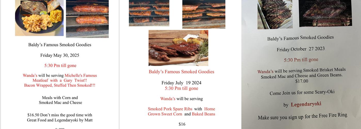 Wanda's Little Vegas Menu