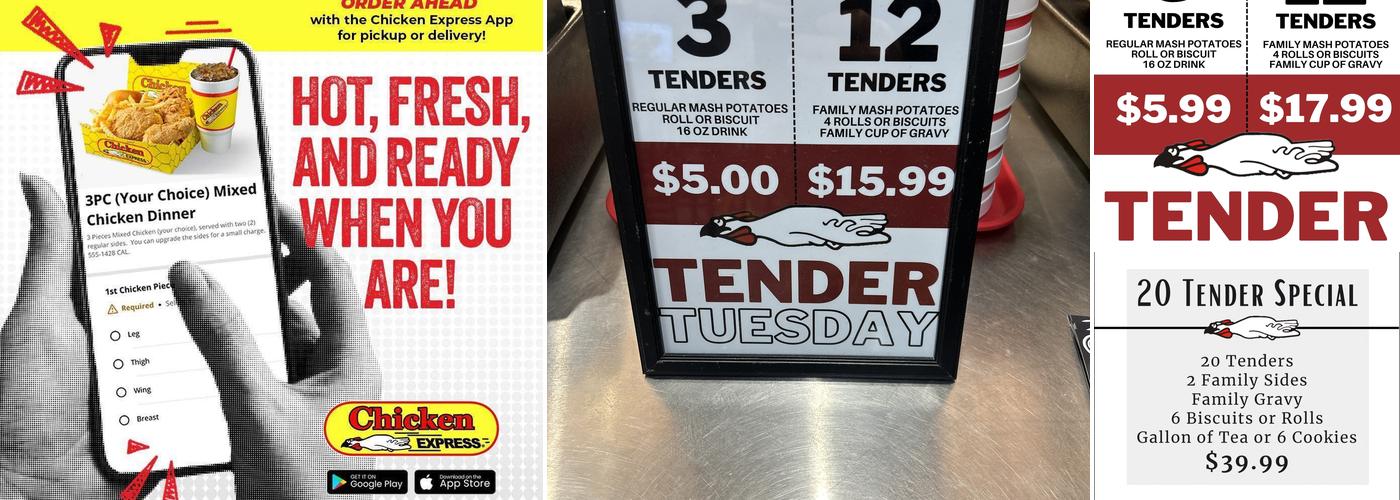 Chicken Express Menu