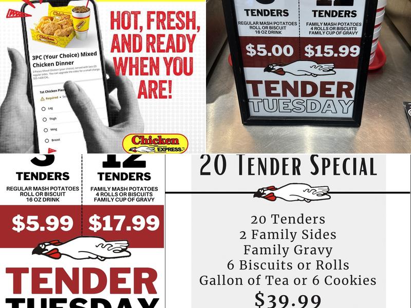 Chicken Express Menu