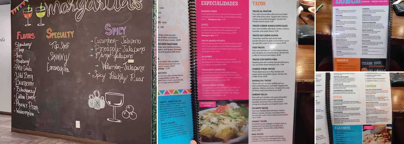 Los Chimas of Brookfield Menu