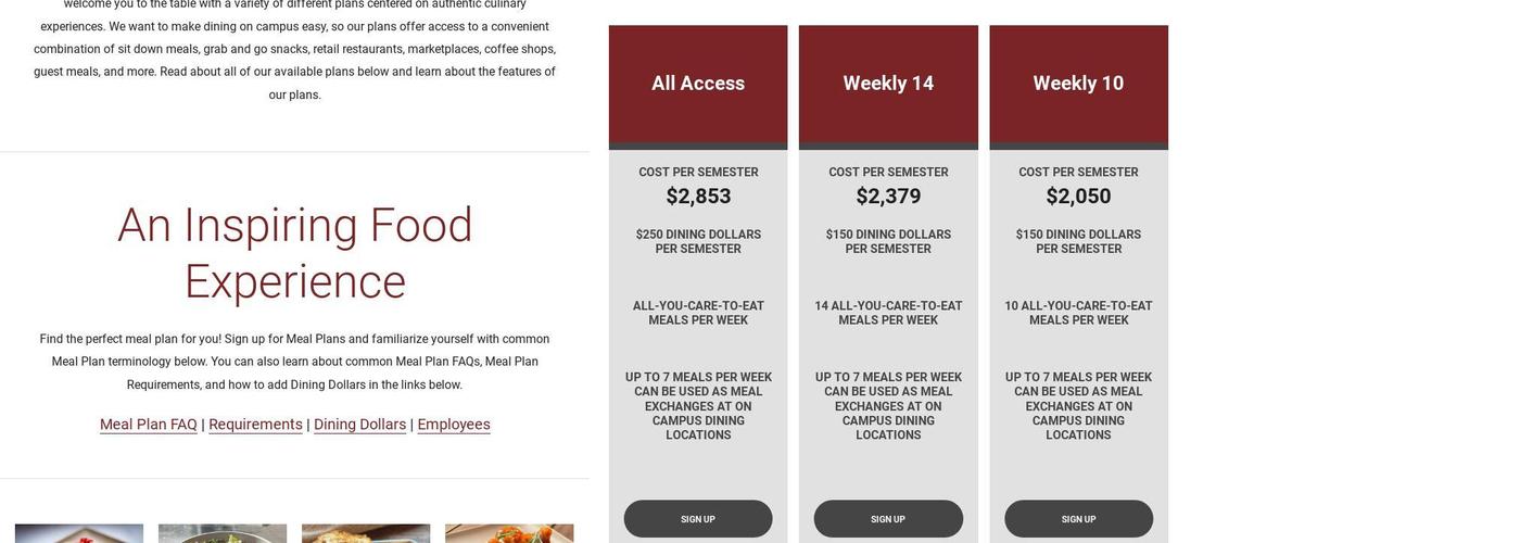 The Table At Irvine Commons (by Harvest Table) Menu