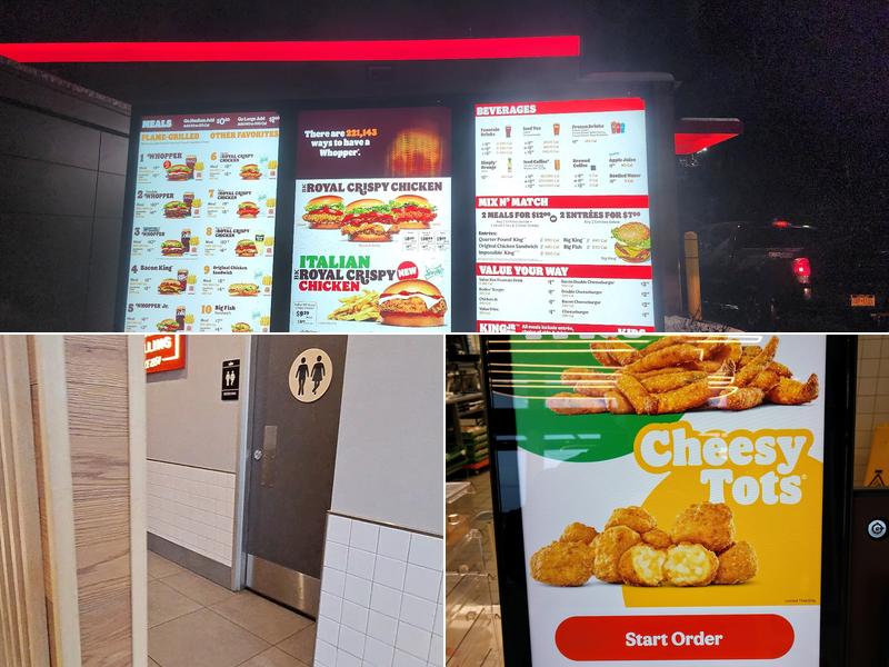 Burger King Menu