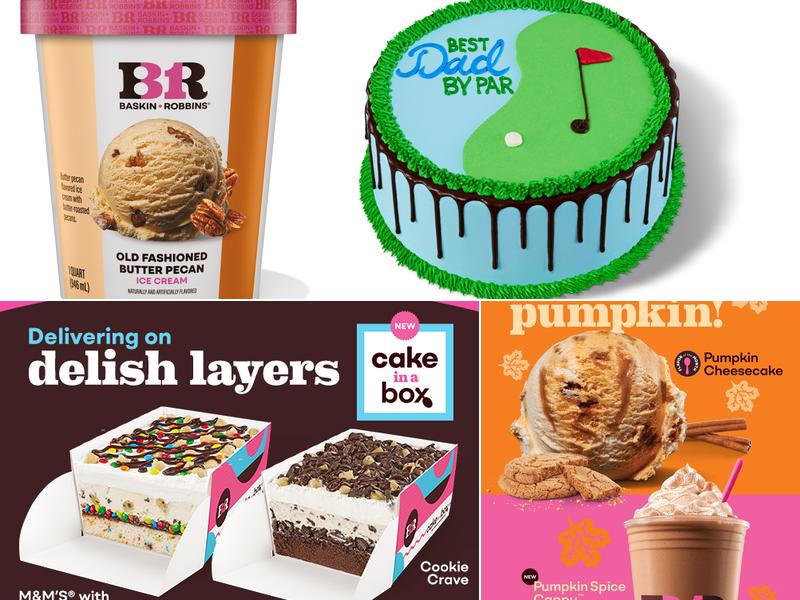 Baskin-Robbins Menu