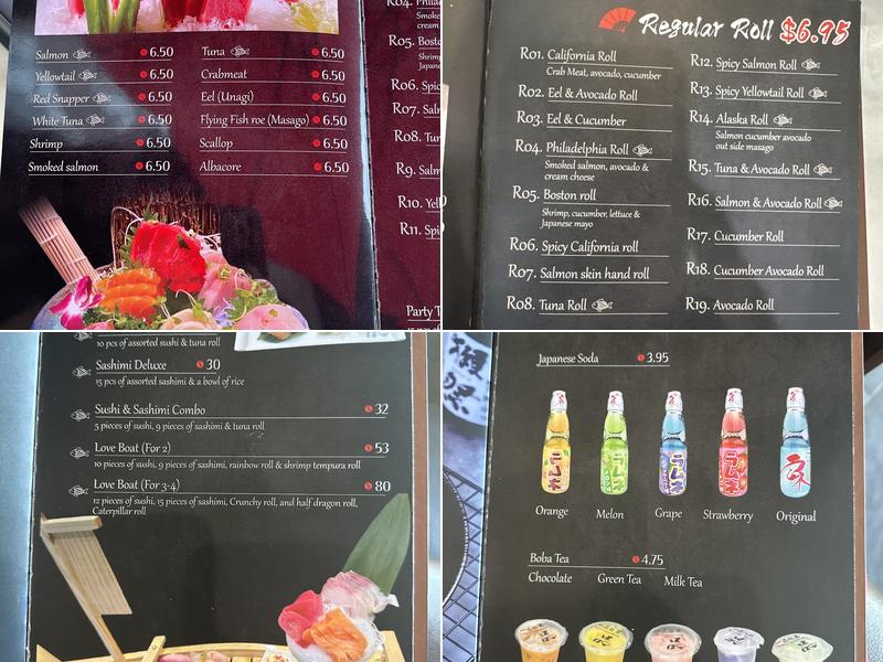 ippin ramen & sushi Menu