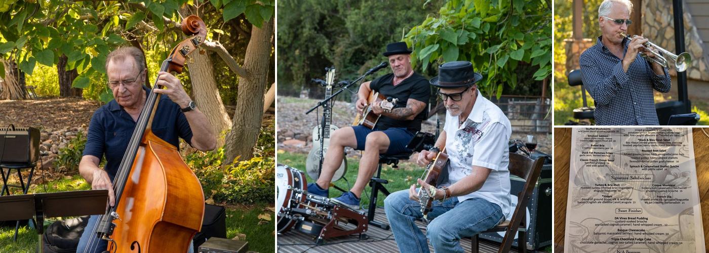 DA Vines Vineyard Wines & Bistro Menu