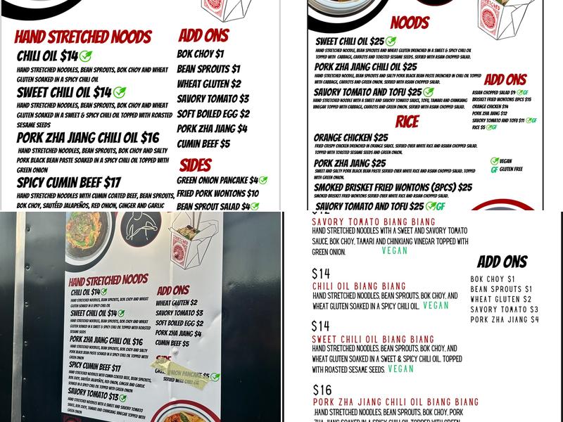 Stretched Menu