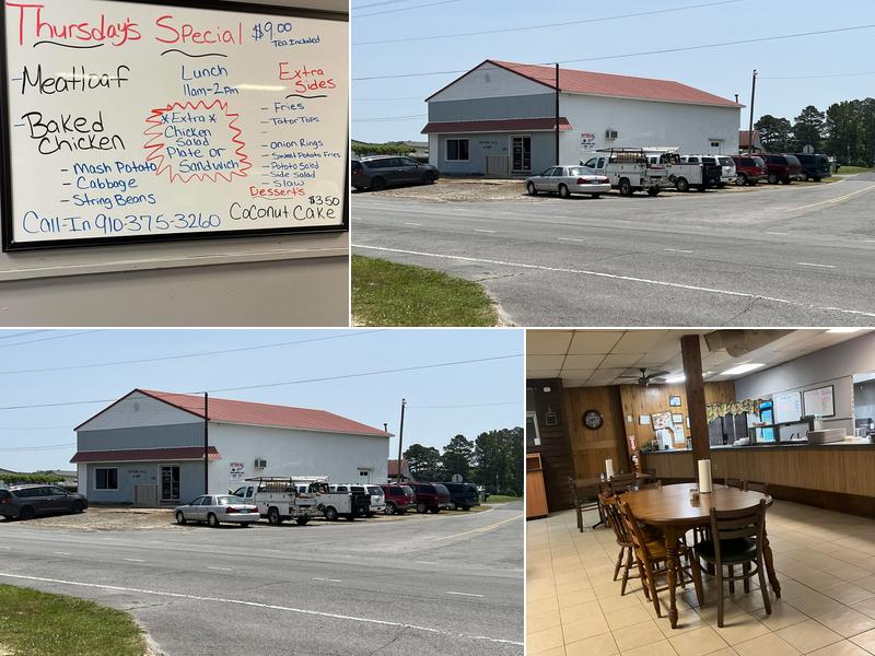 Potter’s Hill Diner 1310 NC-41, Pink Hill