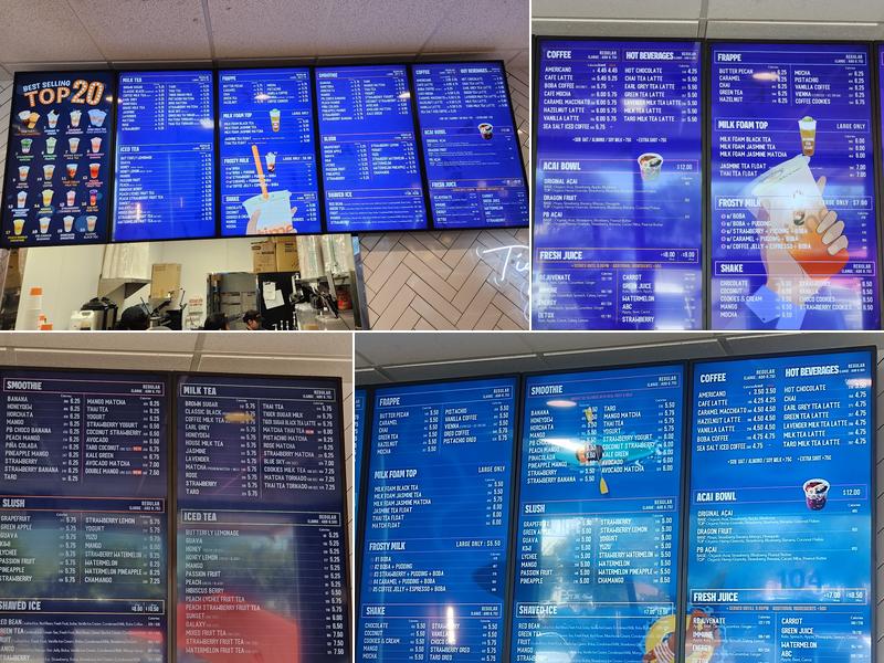 It’s Boba Time - Fresno Menu