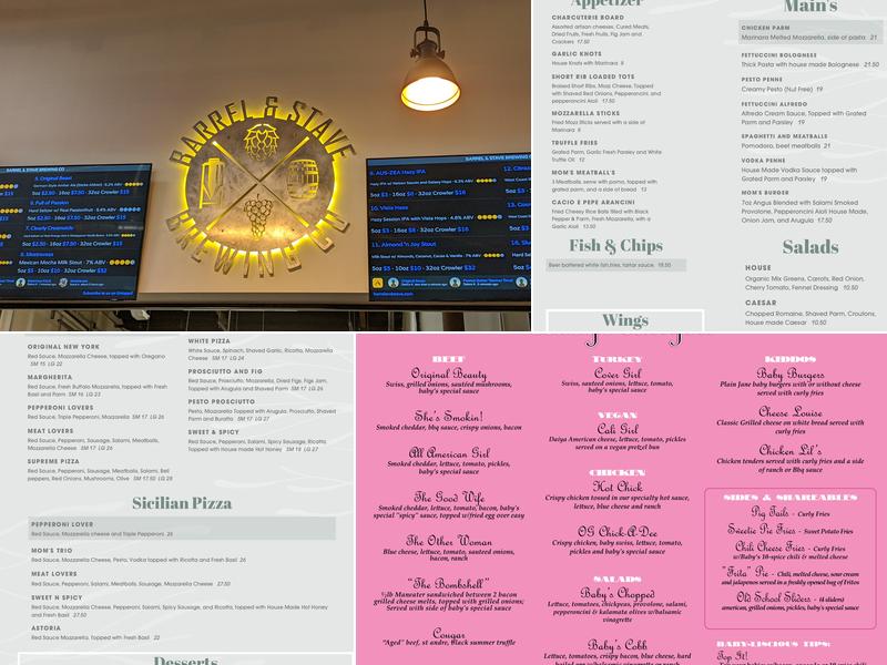 CoLab Public House - Vista Menu