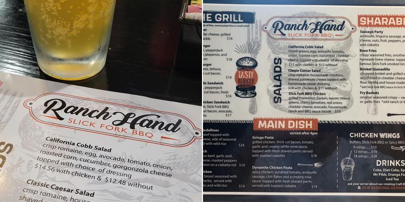 Ranch Hand by Slick Fork Menu