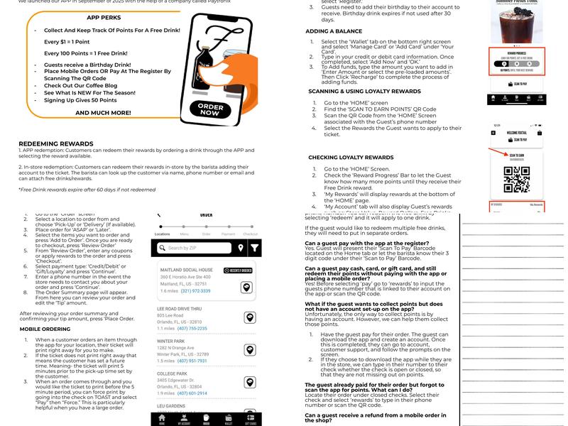 Foxtail Coffee - West Boca Menu