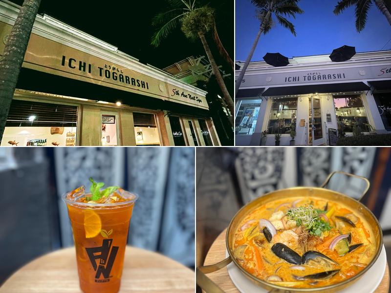 ICHI TOGARASHI entrance door on, 800 5th Avenue South, 8th St N Unit 102, Naples