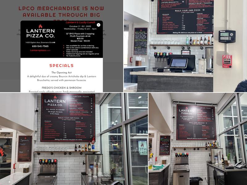 Lantern Pizza Co. Menu