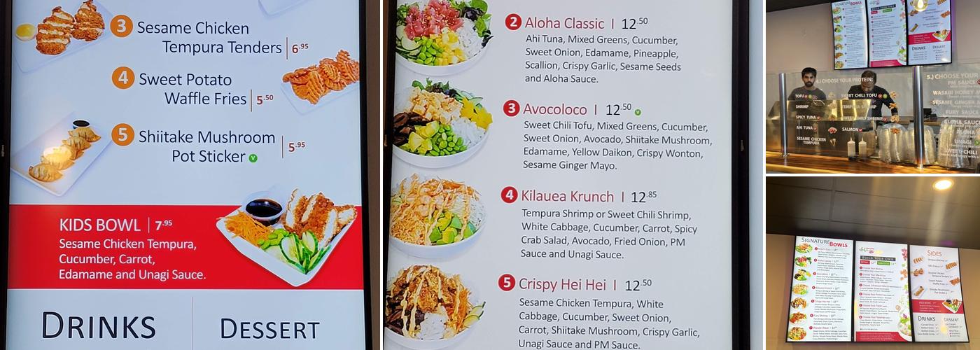 Poke Munch Menu