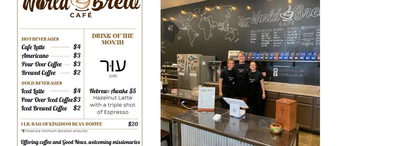 World Brew Cafe Menu